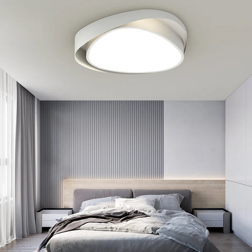 Moderner LED-Kronleuchter minimalistisch nordisch smart Nuage - vue 5 sur 12