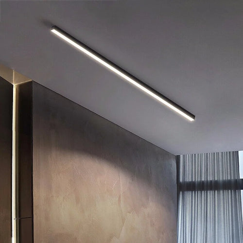 plafonnier linéaire à led moderne style simple pour intérieur - vue 5 sur 8