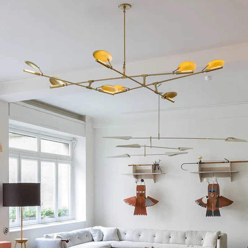 lustre led moderne minimaliste pour décoration de maison