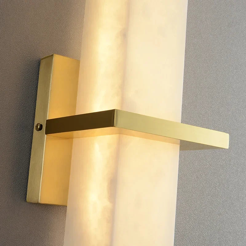 applique murale rétro en marbre pour décoration intérieure moderne - vue 5 sur 7