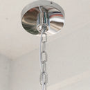 Vintage LED-Kronleuchter im Retro-Design mit Sputnik-Optik, dekorative Beleuchtung