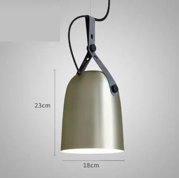 Nordischer minimalistischer Kronleuchter für Bar und Restaurant - vue 10 sur 9