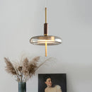 Moderne LED-Pendelleuchte aus Glas im nordischen Design dekorativ