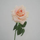 rose artificielle en latex pour décoration florale et mariage