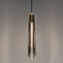 suspension en cristal postmoderne tout cuivre loft luminaires