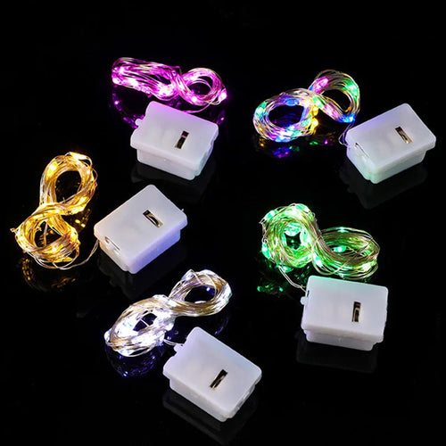 5er-Set LED-Lichterketten für festliche Dekorationen - vue 2 sur 11