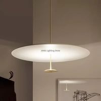 suspension luminaire minimaliste anneau lumières design