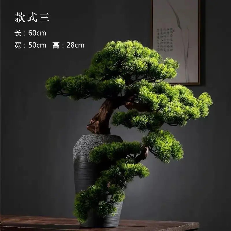 plafonnier bonsaï décoration intérieure style chinois haut de gamme - vue 10 sur 11