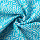 serviette de plage coton jacquard losanges sport rapide