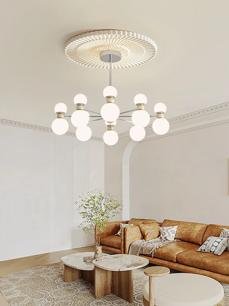 lustre suspendu dimmable pour décoration intérieure moderne - vue 3 sur 15