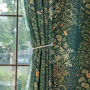 Rideau semi occultant motif forêt féerique pour salon