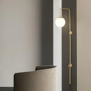 Wandleuchte aus Messing für modernes und elegantes Interieur