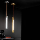 Minimalistischer Kronleuchter im industriellen Stil für moderne Einrichtung