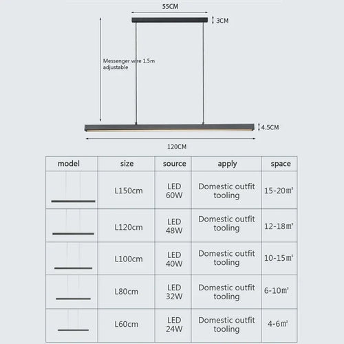 Moderne LED-Pendelleuchte für ein elegantes und dekoratives Interieur - vue 5 sur 14