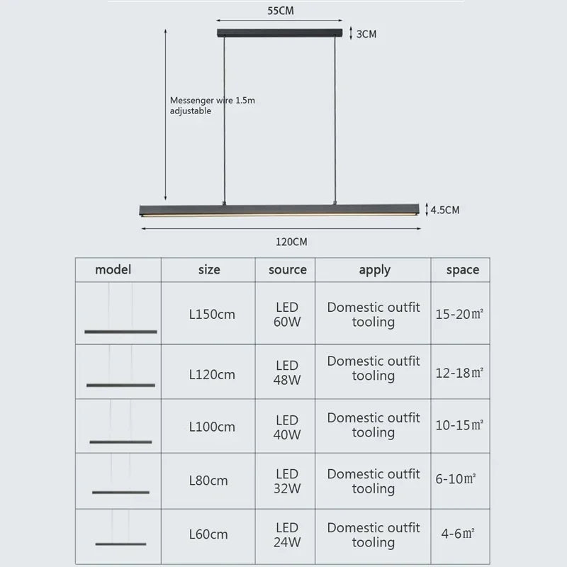 Moderne LED-Pendelleuchte für ein elegantes und dekoratives Interieur - vue 4 sur 14