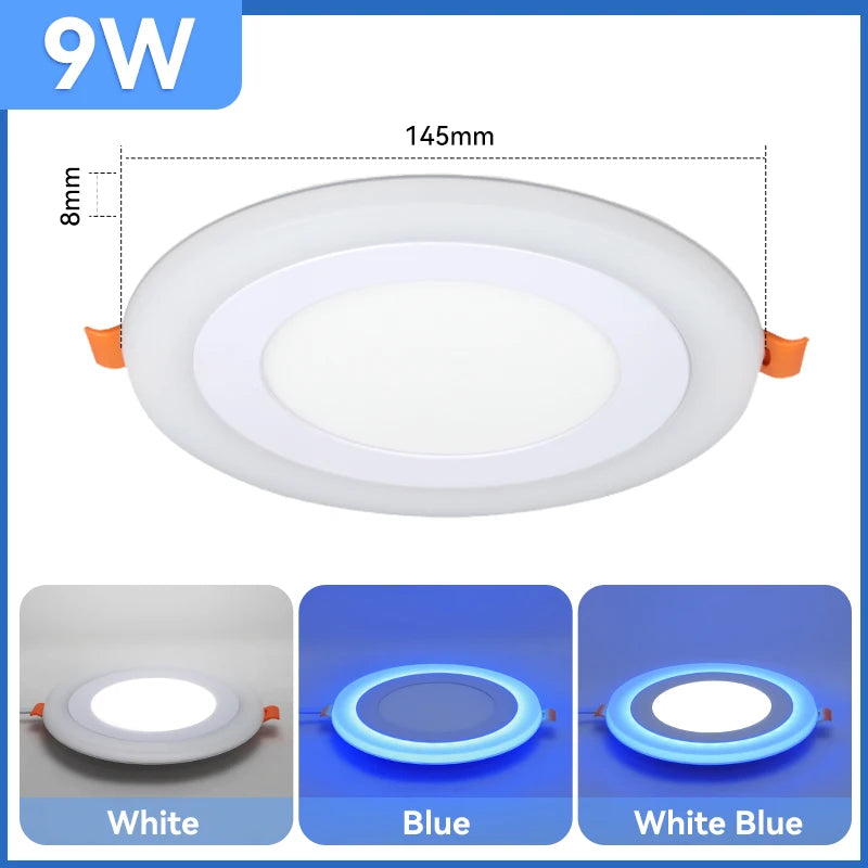 LED-Einbau-Deckenleuchte Kaltweiß Modernes Design für Innenräume