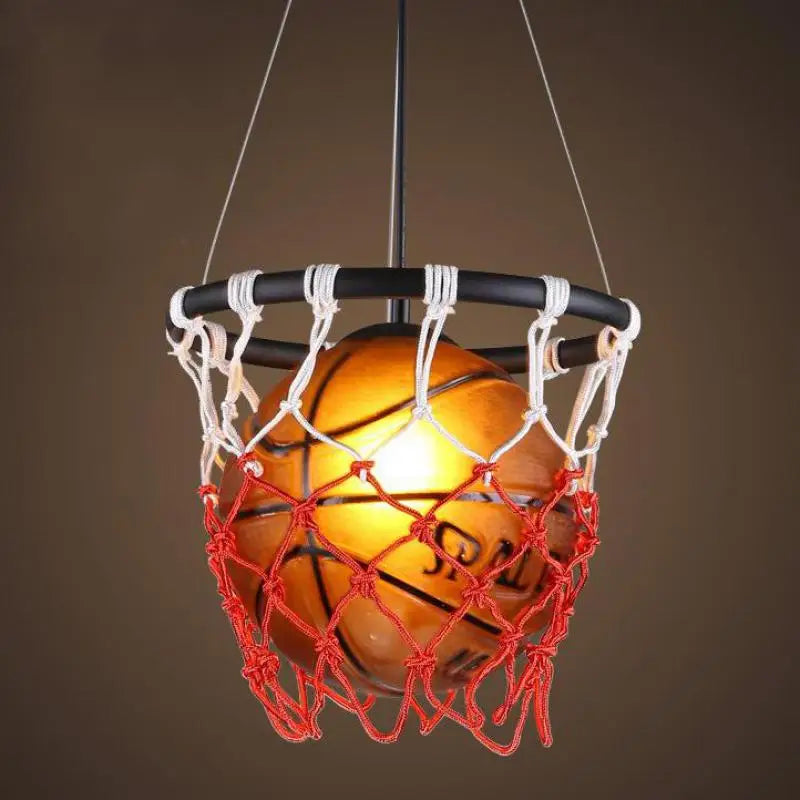 suspension style industriel américain basket-ball football bar café - vue 2 sur 10
