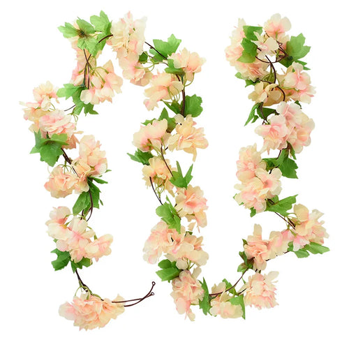 guirlande de glycine artificielle pour décoration florale et festive - vue 13 sur 32