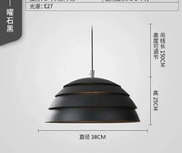 lampe suspendue design led moderne nordique industrielle
