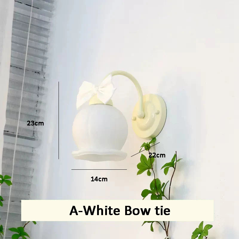 Wandleuchte Prinzessin aus Glas für modernes Kinderzimmer - vue 13 sur 16