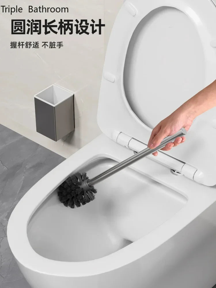 accessoires de nettoyage brosse pour toilettes et salle de bain - vue 3 sur 10