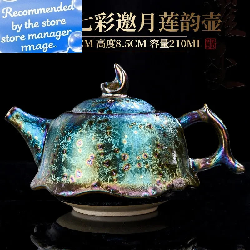 Theiere jianzhan tianmu ceramique creative maison bureau - vue 2 sur 6
