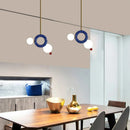 Art-Déco-Pendelleuchte aus Metall für ein elegantes Interieur