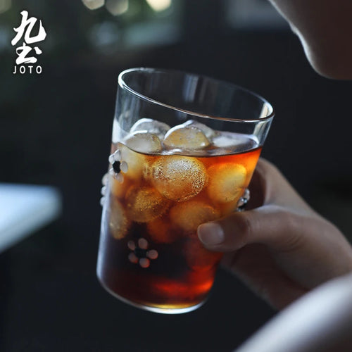 verre résistant chaleur style moderne pour boissons maison
