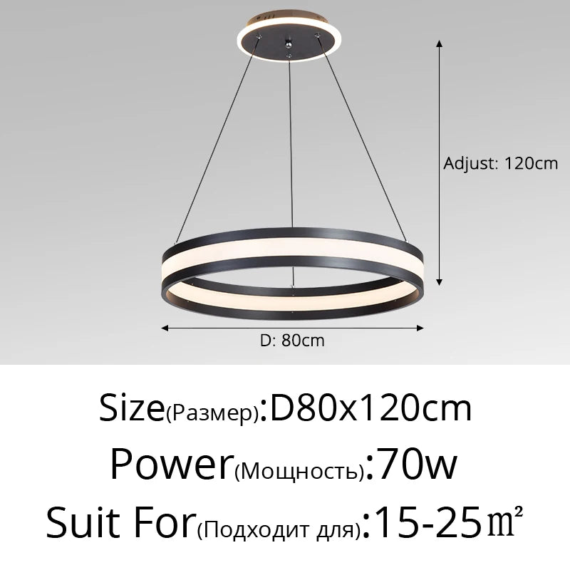 lustre minimaliste moderne italien pour une ambiance luxueuse - vue 12 sur 15