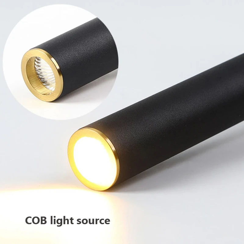 plafonnier moderne à leds rotatif pour décoration intérieure - vue 7 sur 9