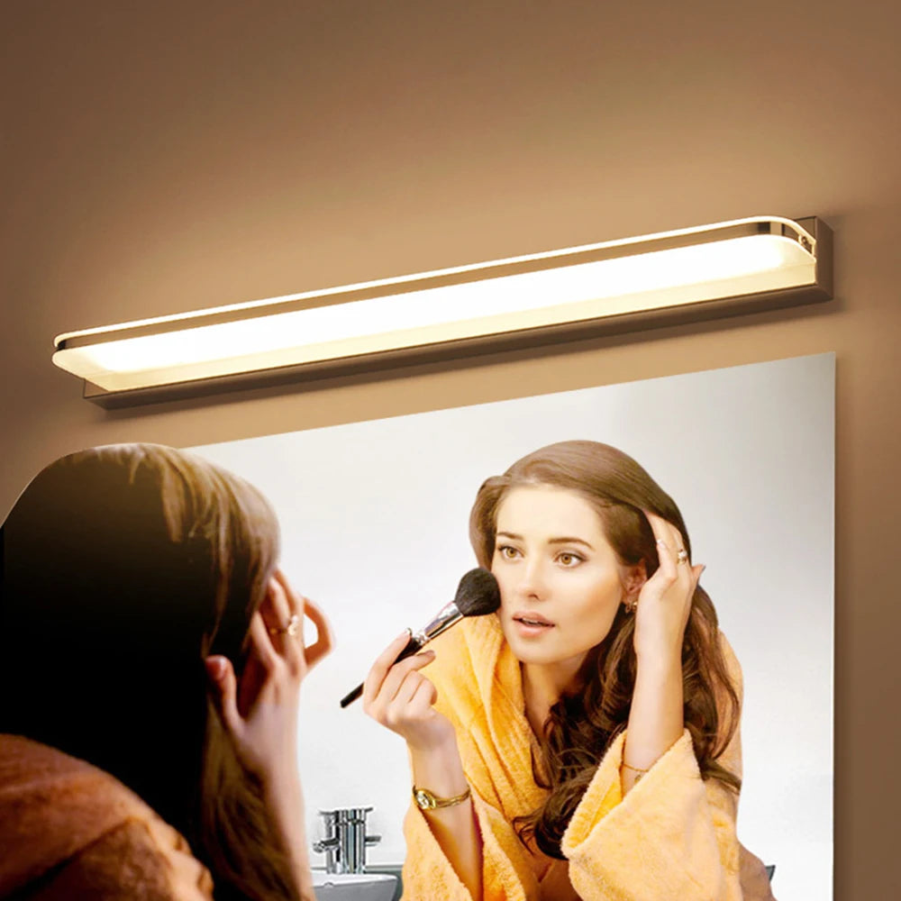 Applique murale LED en acier inoxydable - vue 3 sur 5