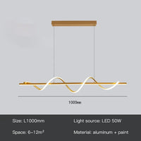 Moderne Pendelleuchte mit dimmbaren LED-Lichtern elegantes Design für stilvolle Wohnräume