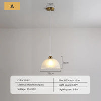 Nordique LED abat-jour en verre lustre suspension chambre salon cuisine salle à manger Restaurant décor à la maison lampe suspendue