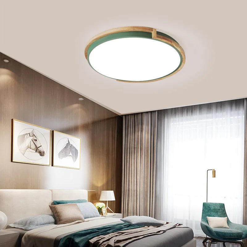 Plafonnier moderne à LEDs lumière Macaron pour chambre salon salle à manger allée décor à la maison - vue 6 sur 24