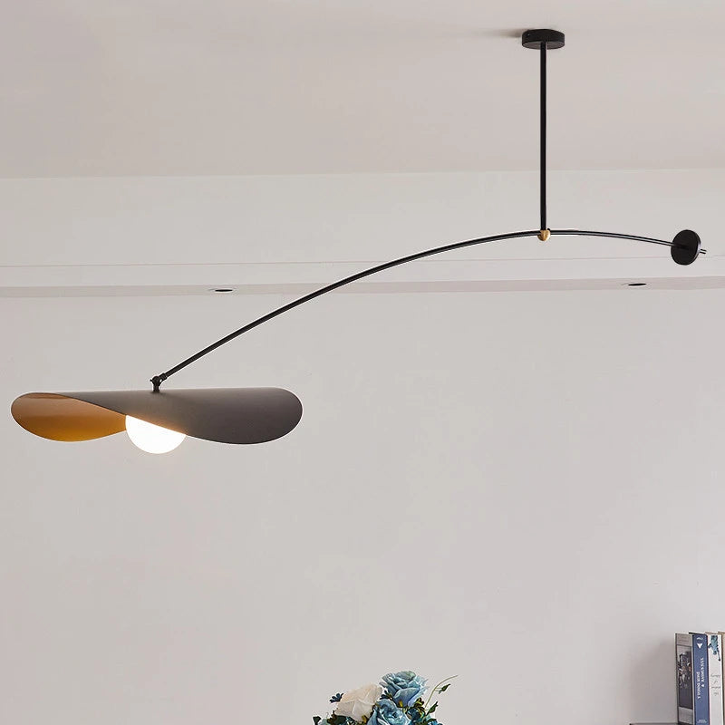 Lampadaire LED créatif et réglable au design nordique moderne - vue 3 sur 14