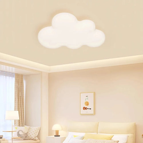 Deckenleuchte Wolke Regenbogen für Kinderzimmer moderne Dekoration - vue 5 sur 10