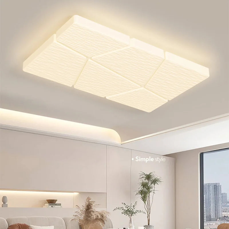 lustre suspendu en acrylique led pour éclairage intérieur - vue 7 sur 10