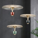 LED-Pendelleuchte Acryl Rund Höhenverstellbar