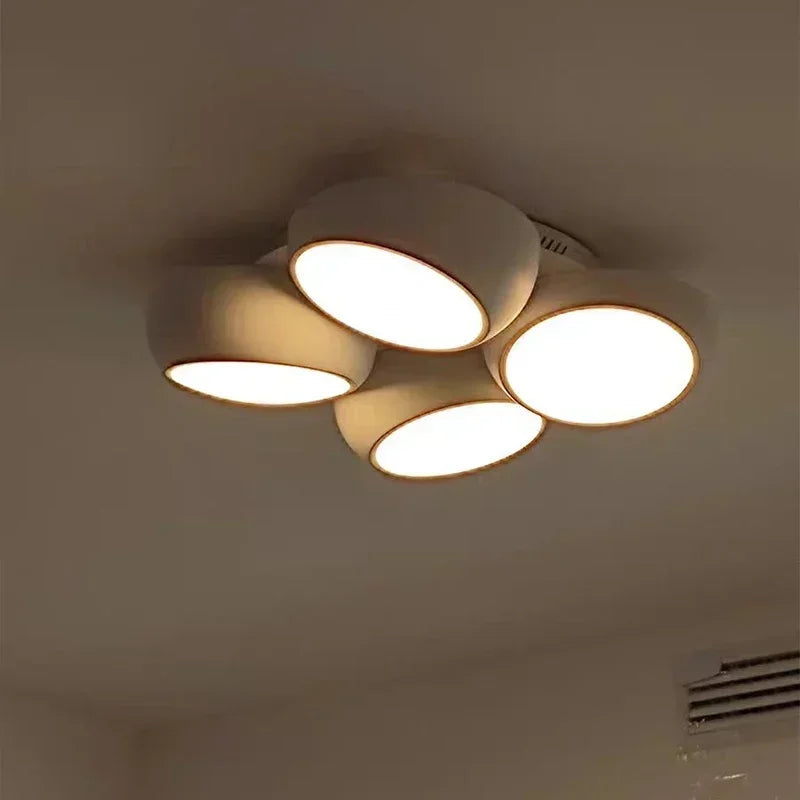 Kreative nordische Deckenleuchte modern für personalisiertes Ambiente - vue 4 sur 10