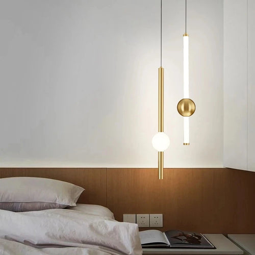suspension led moderne pour éclairage intérieur créatif
