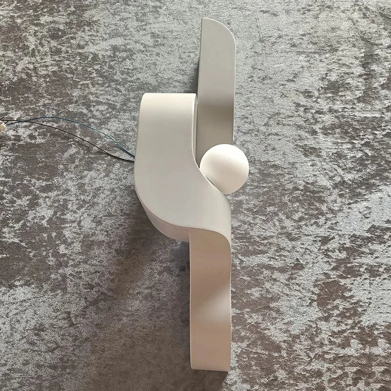 applique murale géométrique minimaliste moderne pour fond de tv - vue 5 sur 6