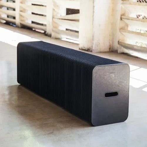 Creative and Environmentally Friendly Folding Retractable Low Stool, Fashionable Bench, Home and Restaurant, Paper Folding Chair - vue 16 sur 22