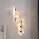 suspension design fleur lumineuse pour intérieur enfants et étude