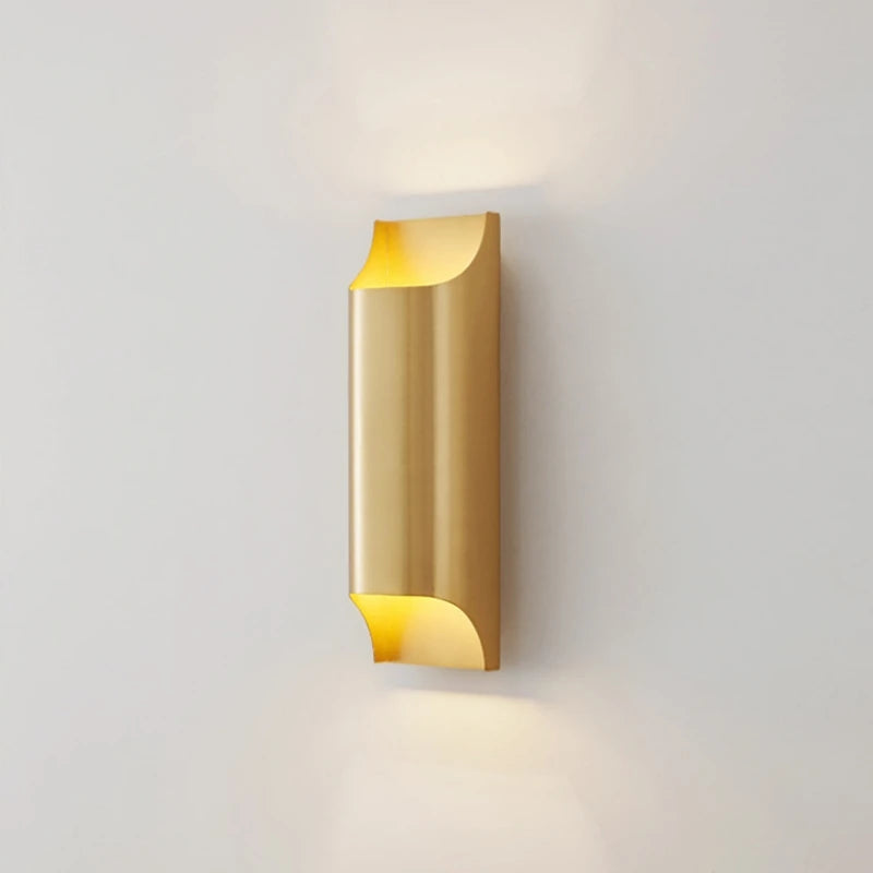 applique murale minimaliste en cuivre pour intérieur - vue 2 sur 10