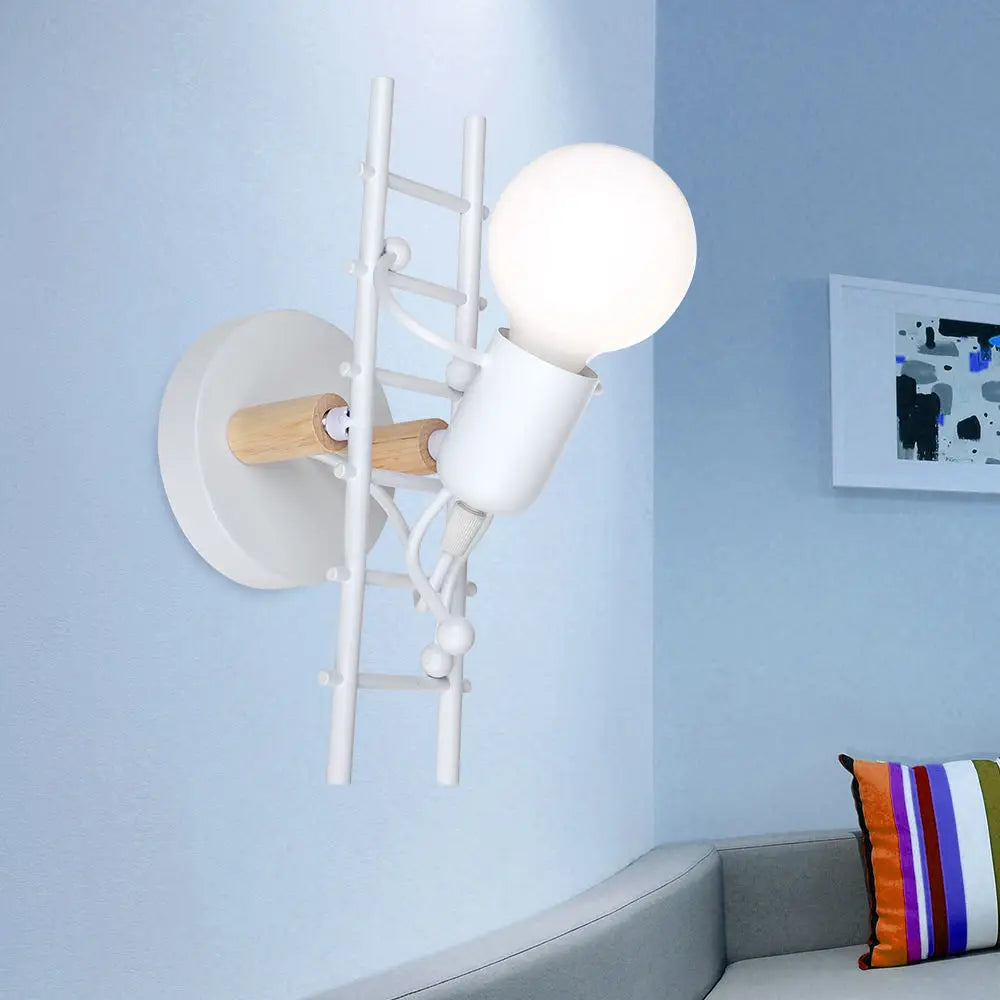 applique murale led g80 décoration nordique pour enfants - vue 2 sur 16