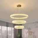 Moderner LED-Kronleuchter aus Kristall im Vintage-Stil für Villen