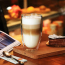 Tasses verre double paroi isolantes style moderne