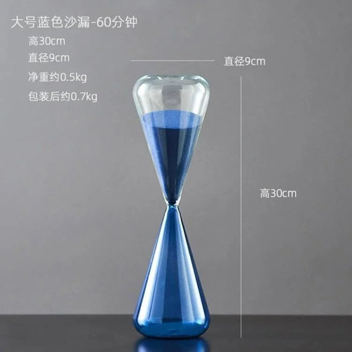 décoration sablier créative en verre pour intérieur élégant - vue 16 sur 16