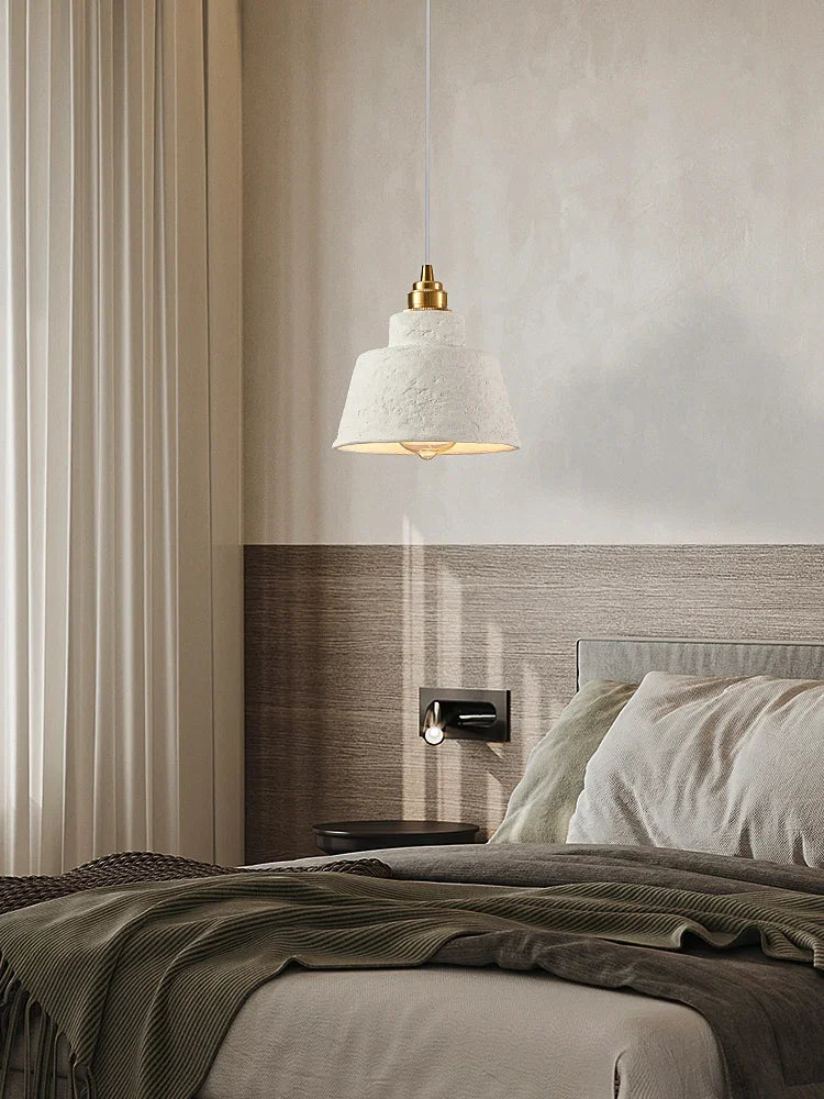 suspension artisanale wabi-sabi pour ambiance japonaise moderne - vue 4 sur 16