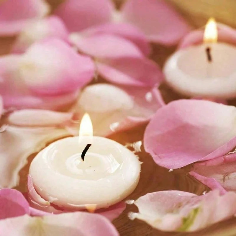 lot de bougies flottantes non parfumées pour toutes occasions romantiques - vue 5 sur 13